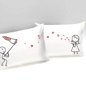 Catch My Love Couples Pillowcases